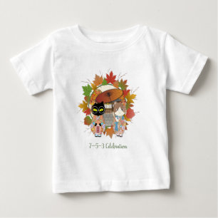 Camiseta De Bebé Celebración 7-5-3 de la Poiluna