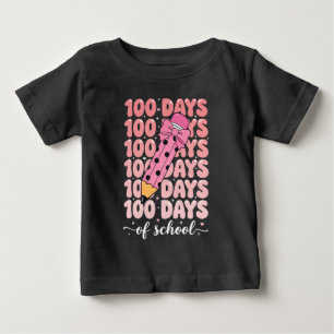 Camiseta De Bebé celebración de 100 días de escuela