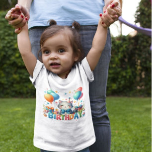 Camiseta De Bebé Celebración de cumpleaños