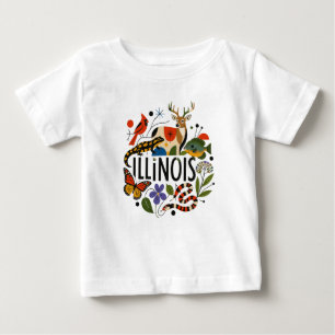 Camiseta De Bebé Celebración de la Naturaleza y la Vida Silvestre d