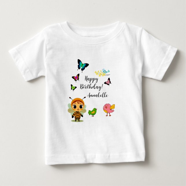 Camiseta De Bebé Celebración de los niños Fiestas en el jardín (Anverso)