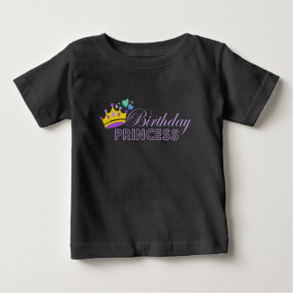 Camiseta De Bebé Celebración del cumpleaños de la princesa Baby Tee