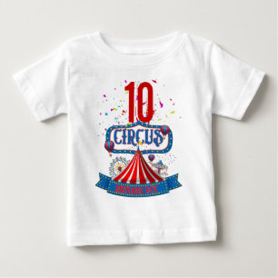 Camiseta De Bebé Celebración del Fiesta del circo de carnaval Edad 