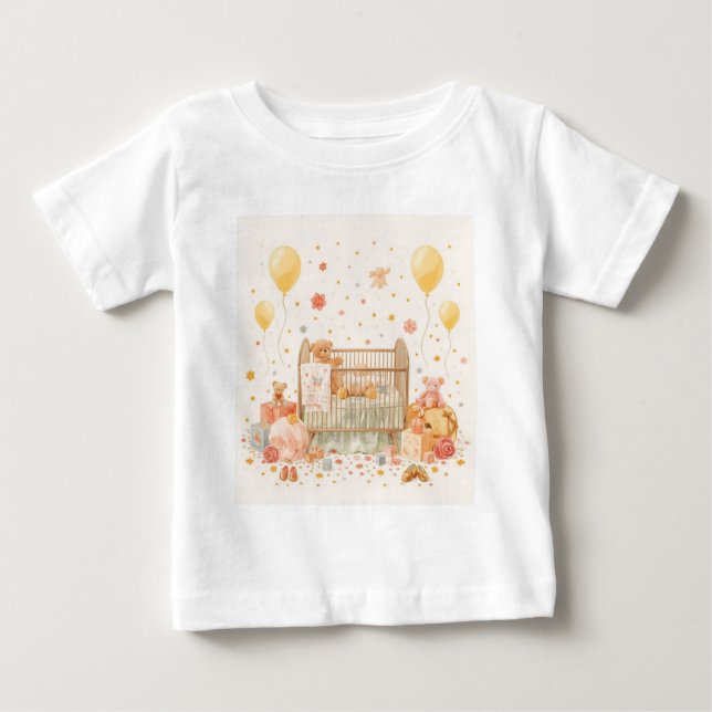 Camiseta De Bebé celebración del recién nacido (Anverso)