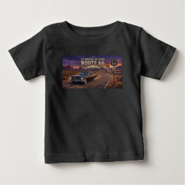 Camiseta De Bebé Celebrando 100 Años: Ruta 66