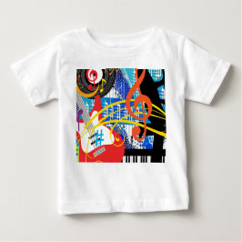 Camiseta De Bebé Celebrando la música