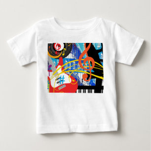 Camiseta De Bebé Celebrando la música