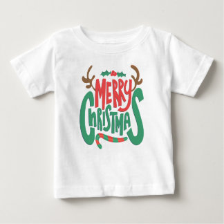 Camiseta De Bebé "Celebrar a los Navidades con estilo"