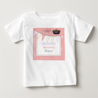 Camiseta De Bebé Celebrar al Chica del partido de cumpleaños de la 