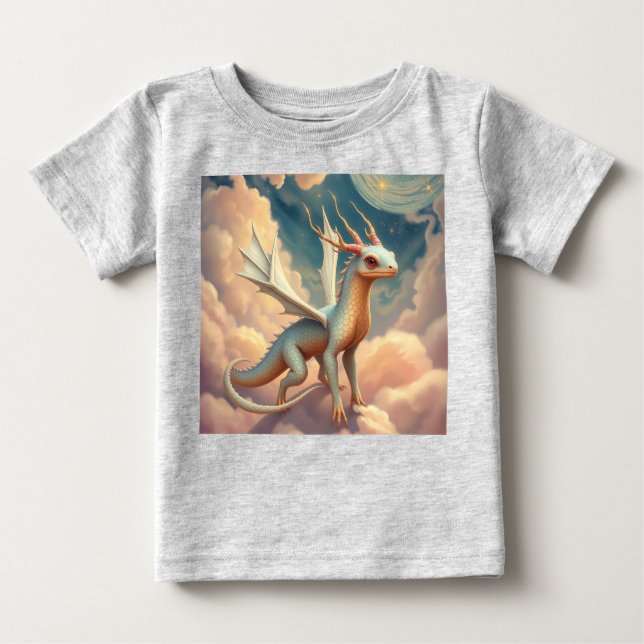 Camiseta De Bebé „Celestara – Hüterin der Wolkenreiche“ (Anverso)