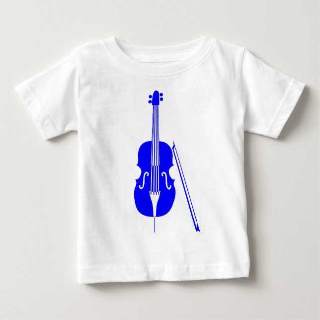 Camiseta De Bebé Cello - Azul (Anverso)