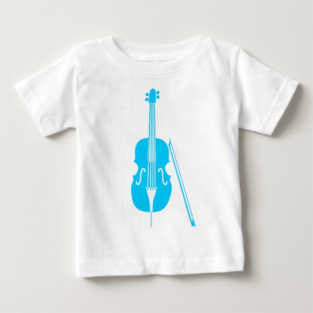 Camiseta De Bebé Cello - Azul cielo (Anverso)