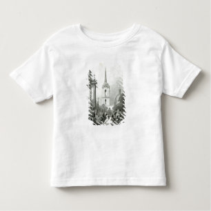 Camiseta De Bebé Cementerio de la iglesia de Smolensko