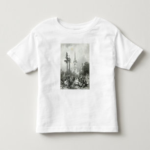 Camiseta De Bebé Cementerio de la iglesia de Smolensko