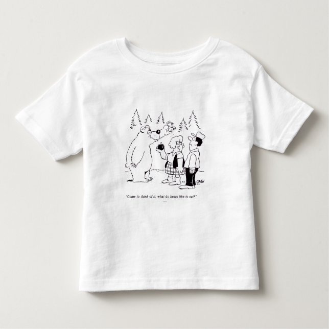 Camiseta De Bebé Cena de los osos (Anverso)