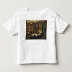 Camiseta De Bebé Cena del príncipe de Conti en el templo