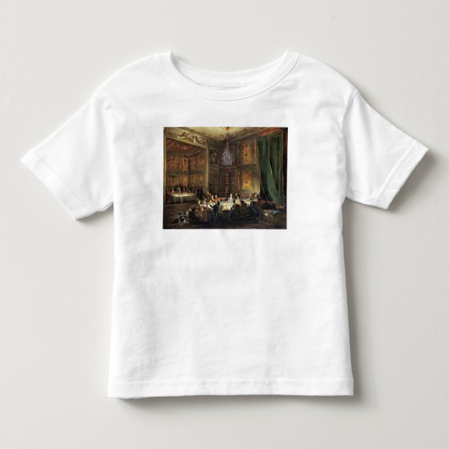 Camiseta De Bebé Cena del Príncipe de Conti en el Templo (Anverso)