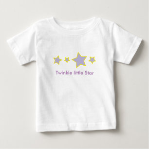 Camiseta De Bebé Centelleo poca estrella