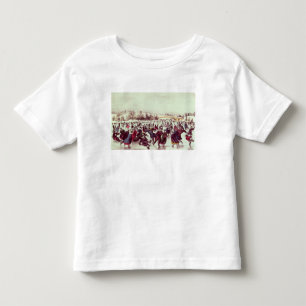 Camiseta De Bebé Central Park, invierno: El carnaval patinador