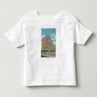 Camiseta De Bebé Centralia, WA - vista del hotel Lewis-Clark