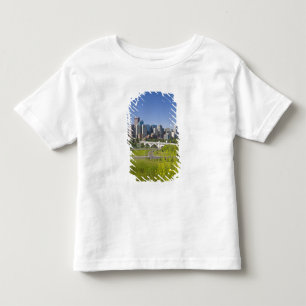 Camiseta De Bebé Centre St Bridge y Downtown Calgary, Alberta, 2