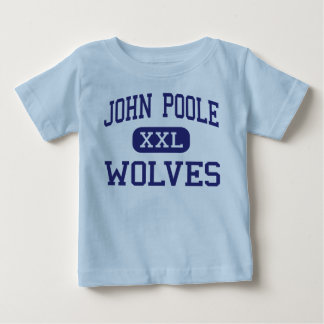 Camiseta De Bebé Centro Poolesville de los lobos de Juan Poole