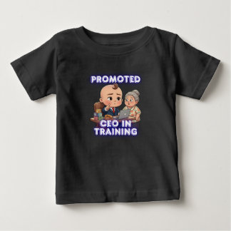 Camiseta de bebé CEO en formación - Regalo diverti