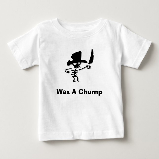 Camiseta De Bebé Cera pirata A Chump (Anverso)