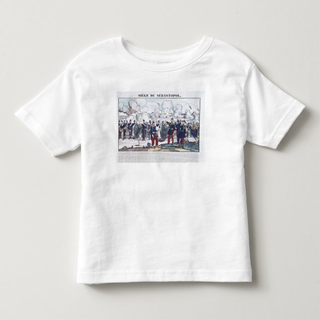 Camiseta De Bebé Cerco de Sebastopol, 1854-55 (Anverso)