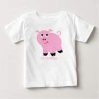 Cerditas Rosadas Pequeñas y Lindas Personalizadas