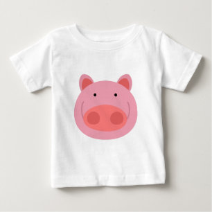 Camiseta De Bebé Cerdo