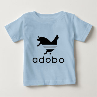 Camiseta De Bebé Cerdo del pollo del Adobo