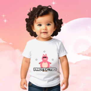 Camiseta De Bebé Cerdo rosa gracioso