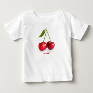 Camiseta De Bebé Cerezo dulce