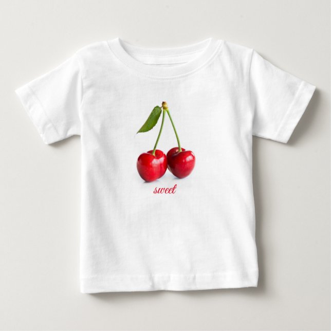 Camiseta De Bebé Cerezo dulce (Anverso)