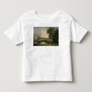 Camiseta De Bebé Cerradura y molino, 1820 de John Constable el  