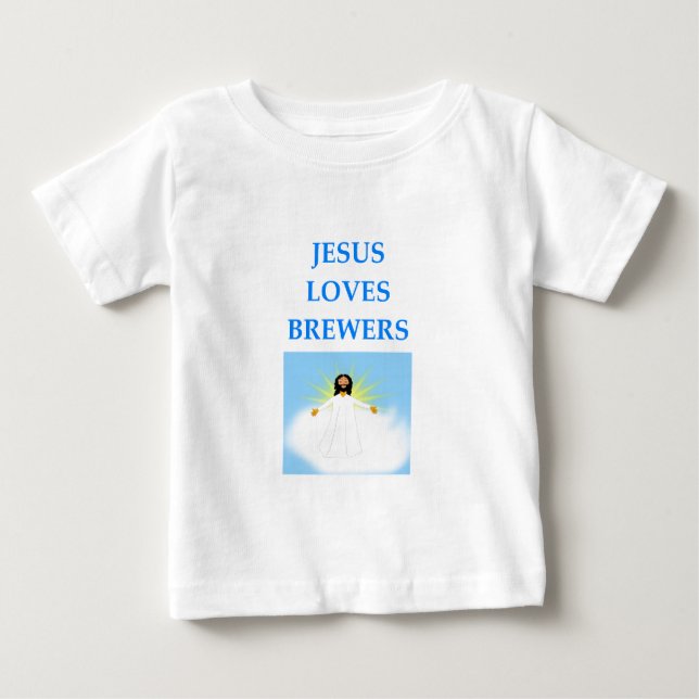 CAMISETA DE BEBÉ CERVECEROS (Anverso)
