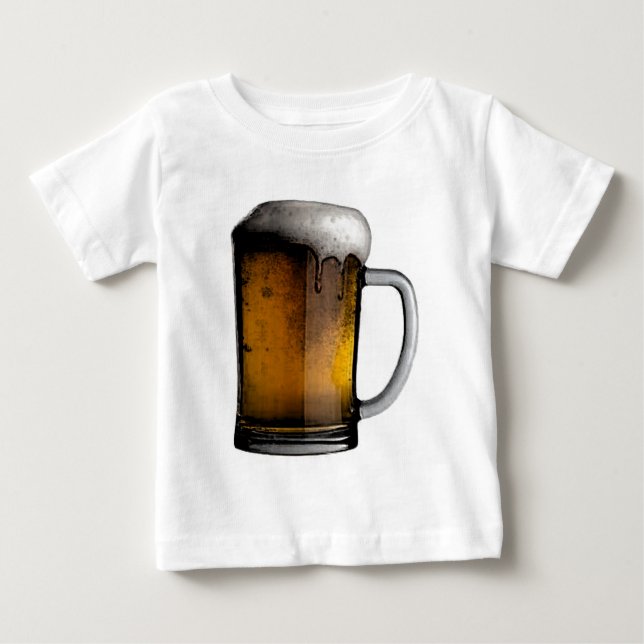 Camiseta De Bebé Cerveza (Anverso)