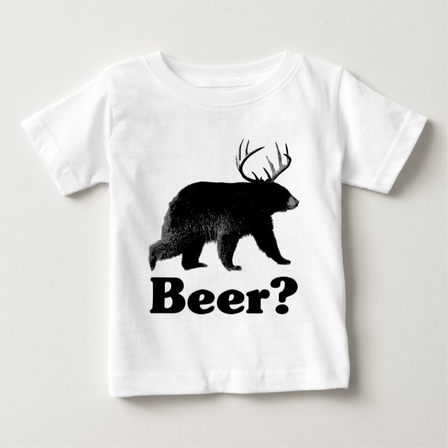 Camiseta De Bebé ¿Cerveza? (Anverso)