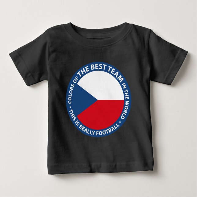 Camiseta De Bebé Československo shield (Anverso)