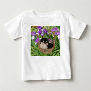 Camiseta De Bebé Cesta Adorable de Bebés