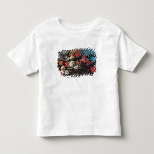 Camiseta De Bebé Cesta de mimbre de flores