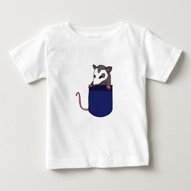 Camiseta De Bebé CG- Possom in a Pocket Outfit (Anverso)