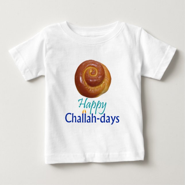 Camiseta De Bebé challadays redondos (Anverso)