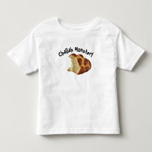 Camiseta De Bebé Challah Monster Shabbat Toddler T-Shirt