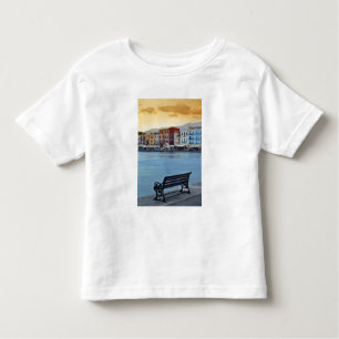 Camiseta De Bebé Chania al atardecer, Chania, Creta, Grecia