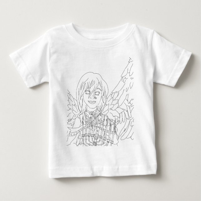 Camiseta De Bebé Chanukah Angel (Anverso)