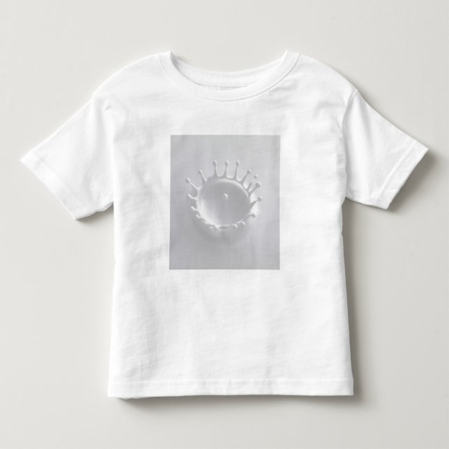 Camiseta De Bebé Chapoteo de la leche (Anverso)
