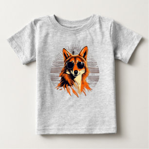 Camiseta De Bebé Chaqueta con gafas de sol en las ideas de regalo d