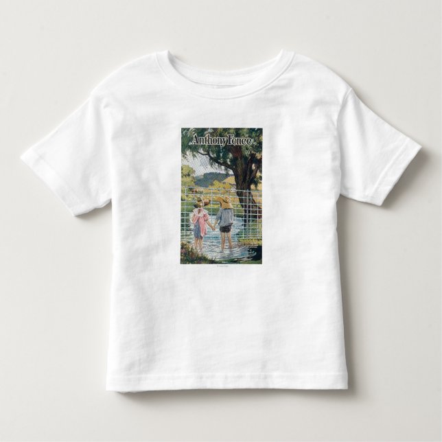 Camiseta De Bebé Charca y niños americanos de la cerca del Co del (Anverso)